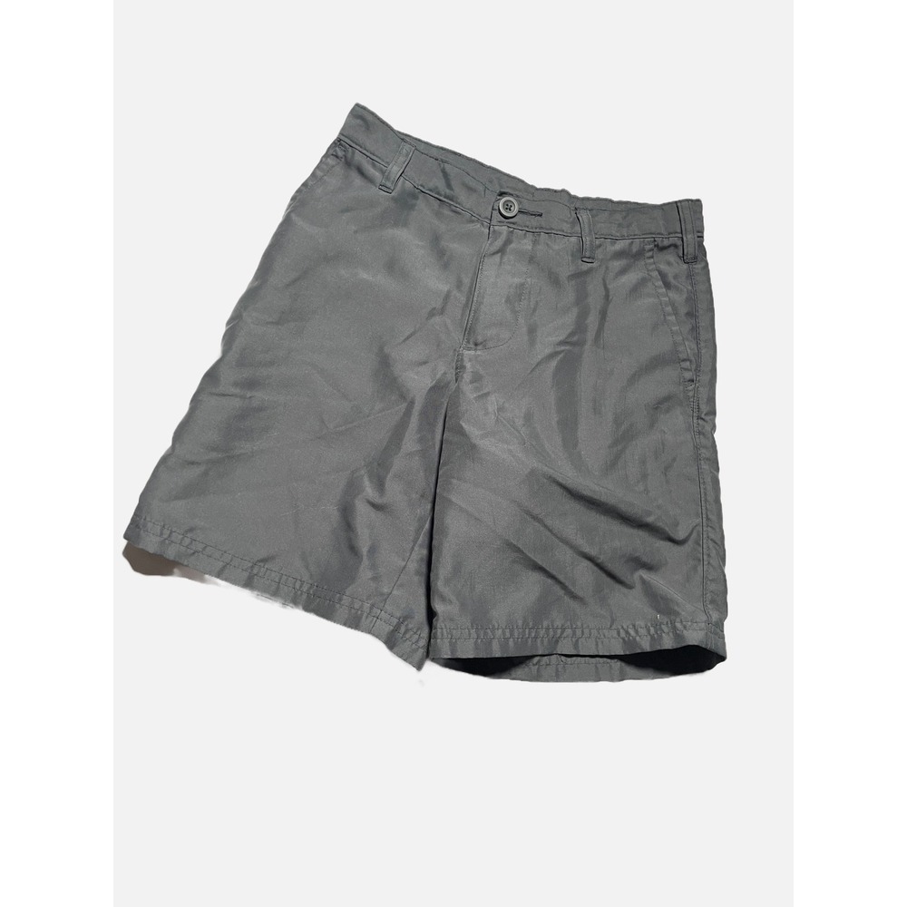 Champion C9 Shorts Boys S 6-7 Gray Flat Front Athletic Casual Activewear